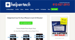 Desktop Screenshot of helpertech.com